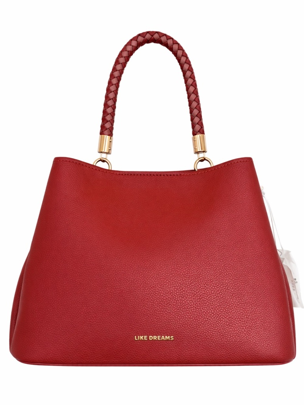 LIKE DREAMS Vegan Leather Yara Top Handle Crossbody Bag